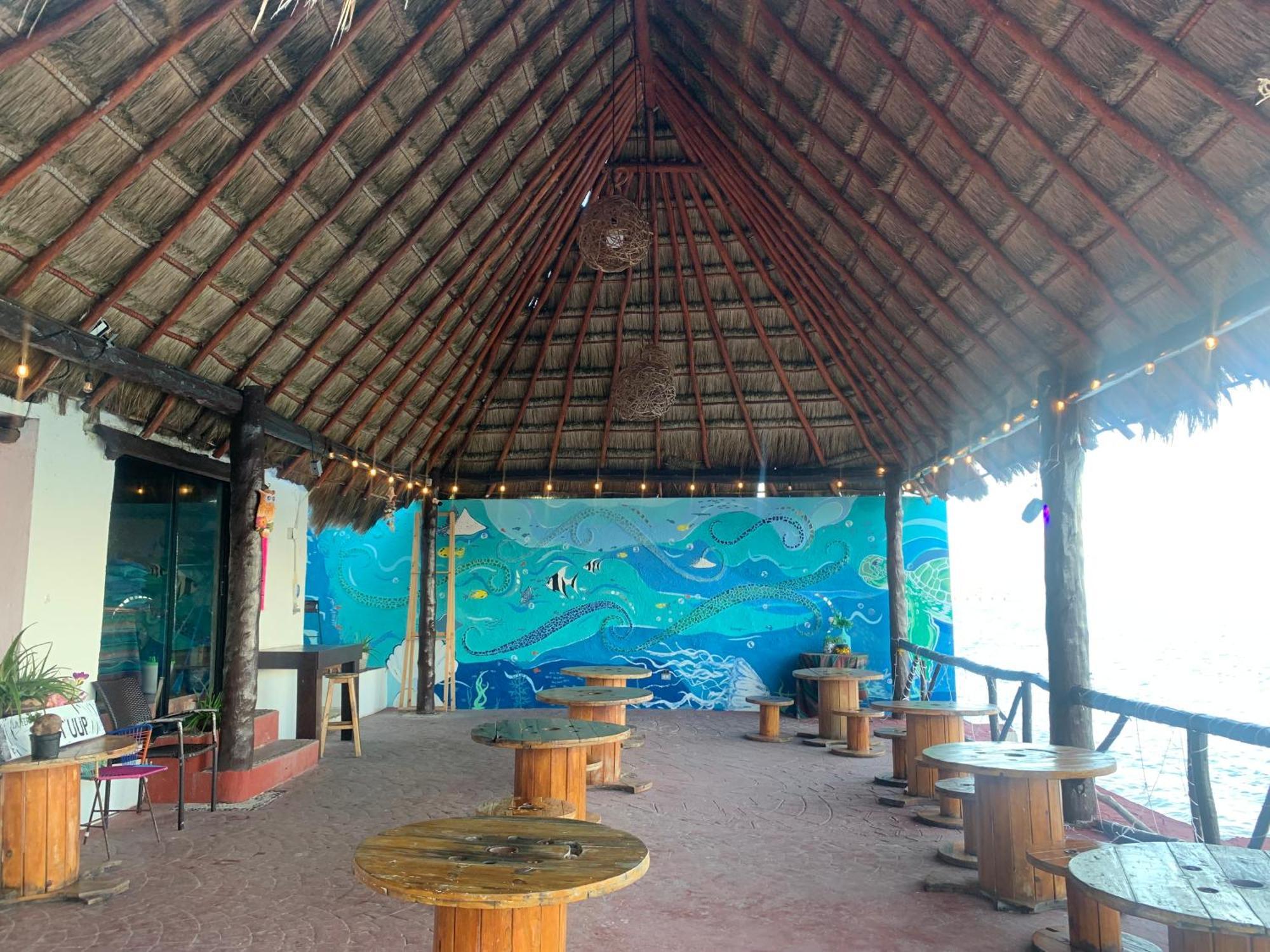Casa Caribe Cancún Eksteriør billede The interior of the restaurant