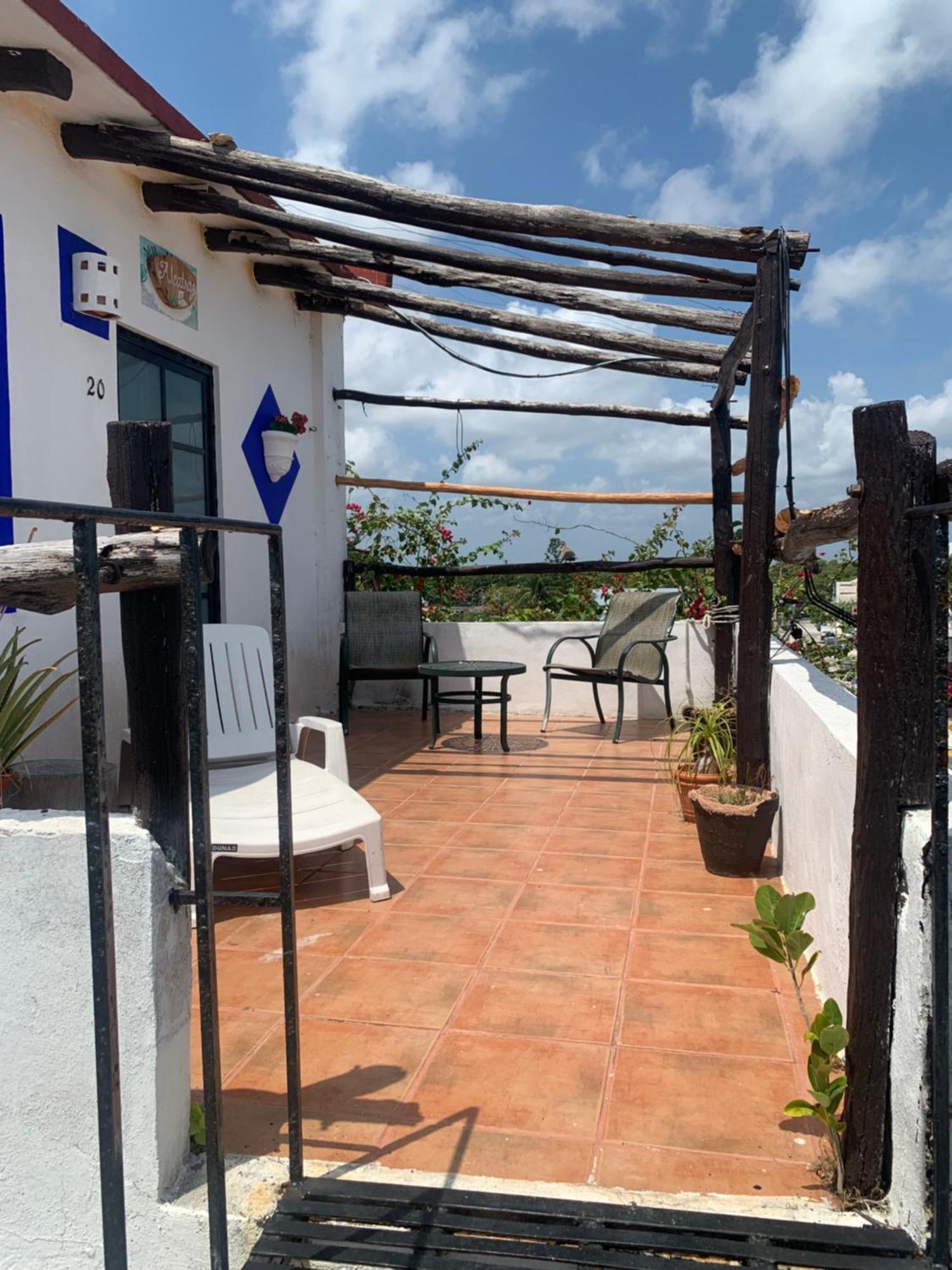 Casa Caribe Cancún Eksteriør billede Rooftop terrace