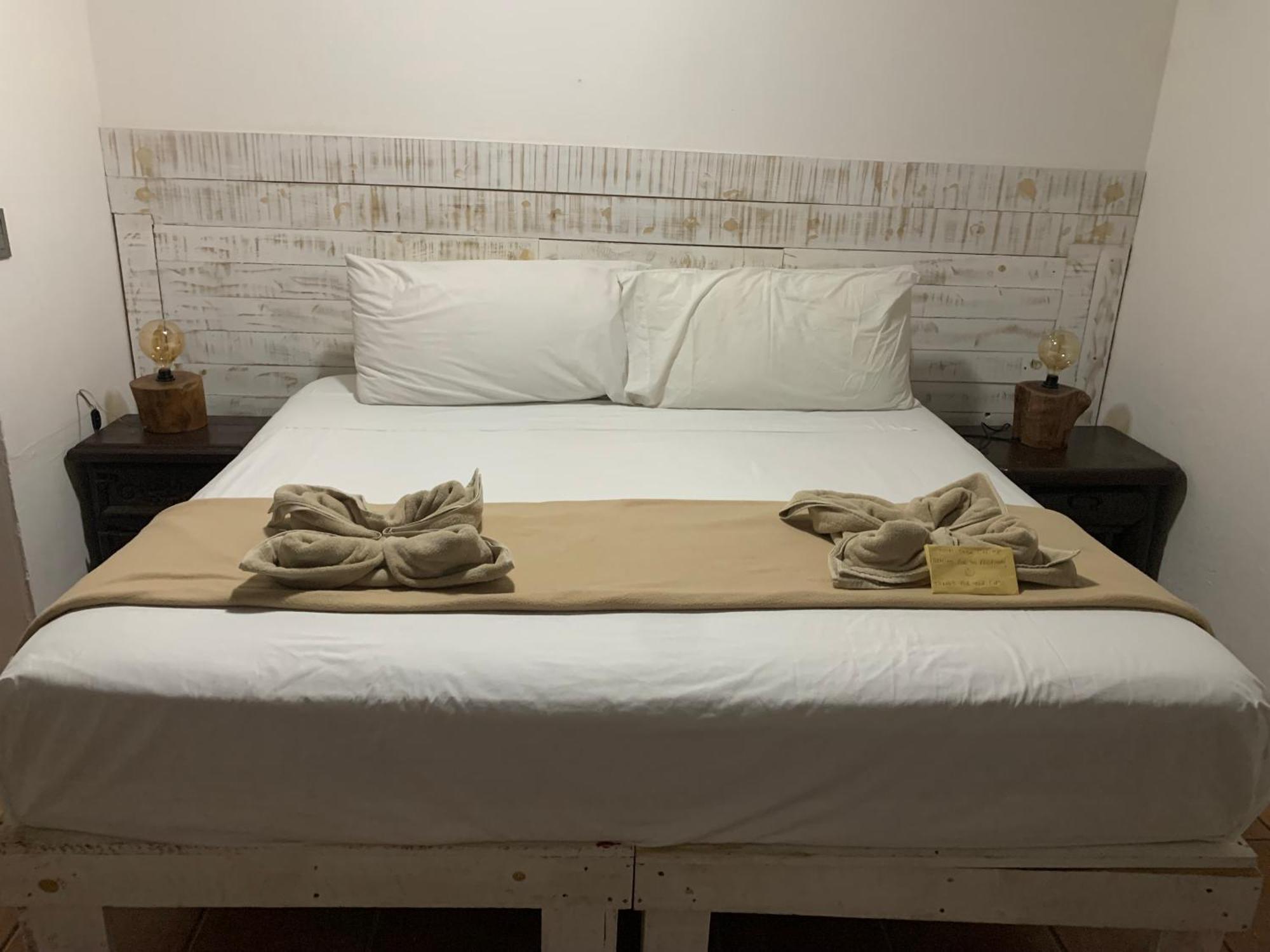Casa Caribe Cancún Eksteriør billede A bed